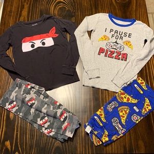 Boys Childrens Place Pajamas Set of 2 Size 10